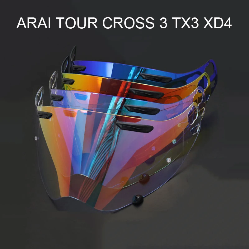 Arai Tour Cross 3 TX3 XD4 Helmet Visor Replacement - Tinted Photochromatic Shield