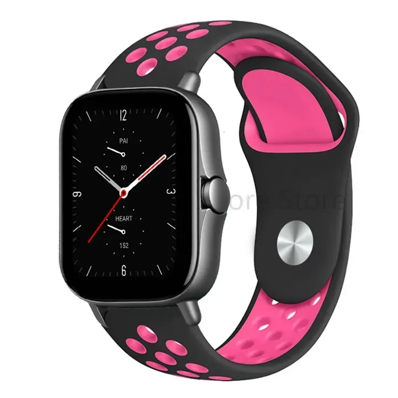 Sport Silicone Bracelet – Premium Watch Strap Replacement (20mm/22mm)