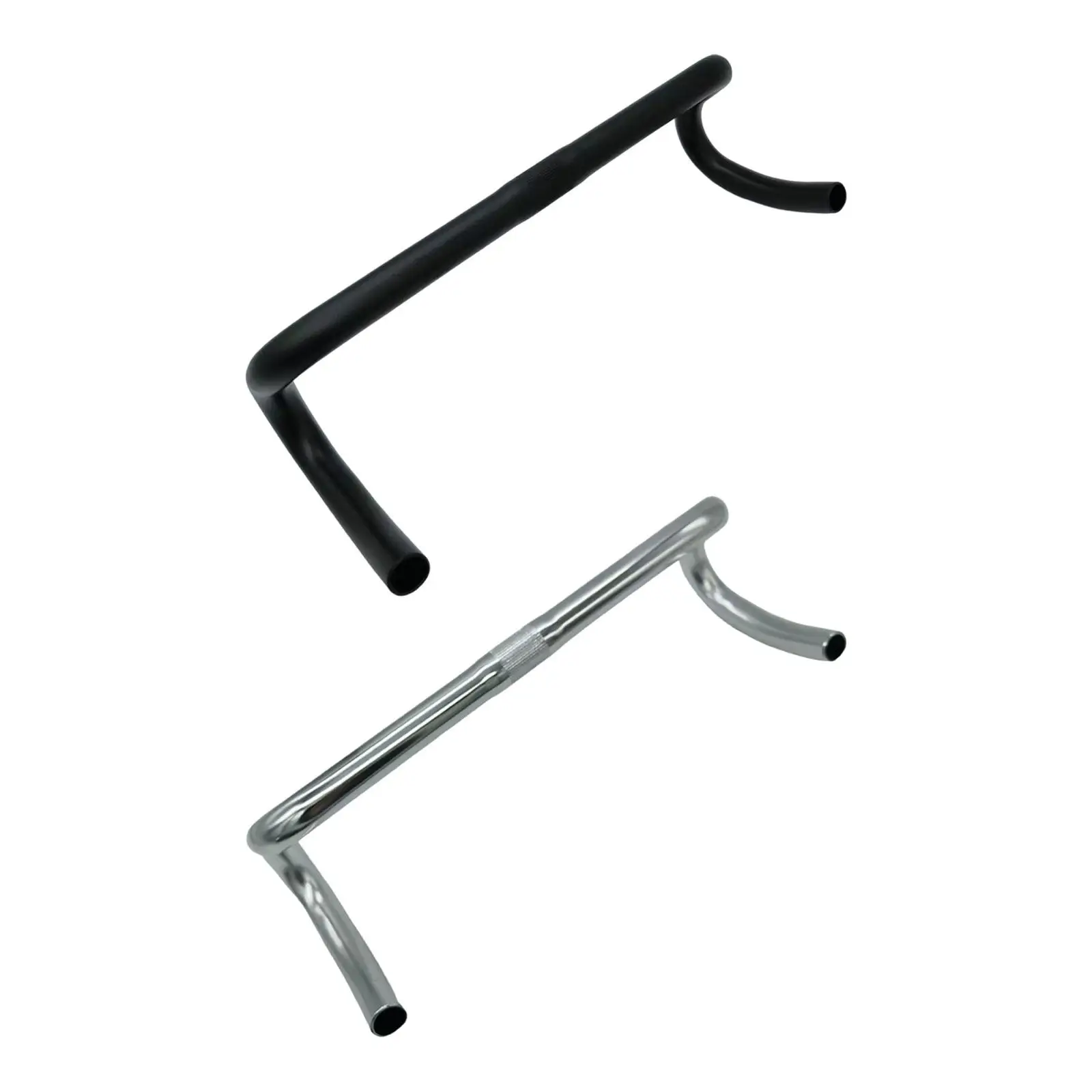 Road Bike Handlebar, Lightweight Aluminum Alloy, Replaces Sturdy Bent Bar, Drop Bar, Curved Bike Handlebar Cycling Accessories
