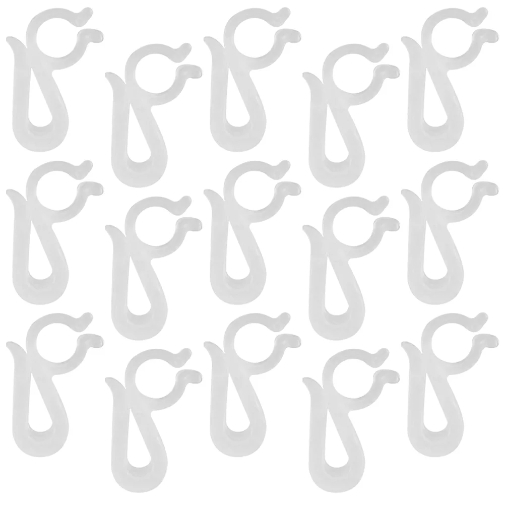 

120 Pcs Christmas Tree Light Hook Clip 120pcs ( Hook) Ornament Hooks Xmas Hangers Mini Trees Outdoor Clips Pendant