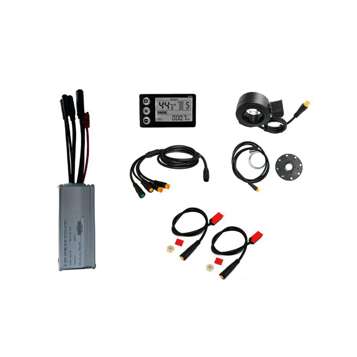 36V 48V 750W E-Bike 25A Controller Brushless A Onda Sinusoidale Con Display S866 E-Bike Light Display