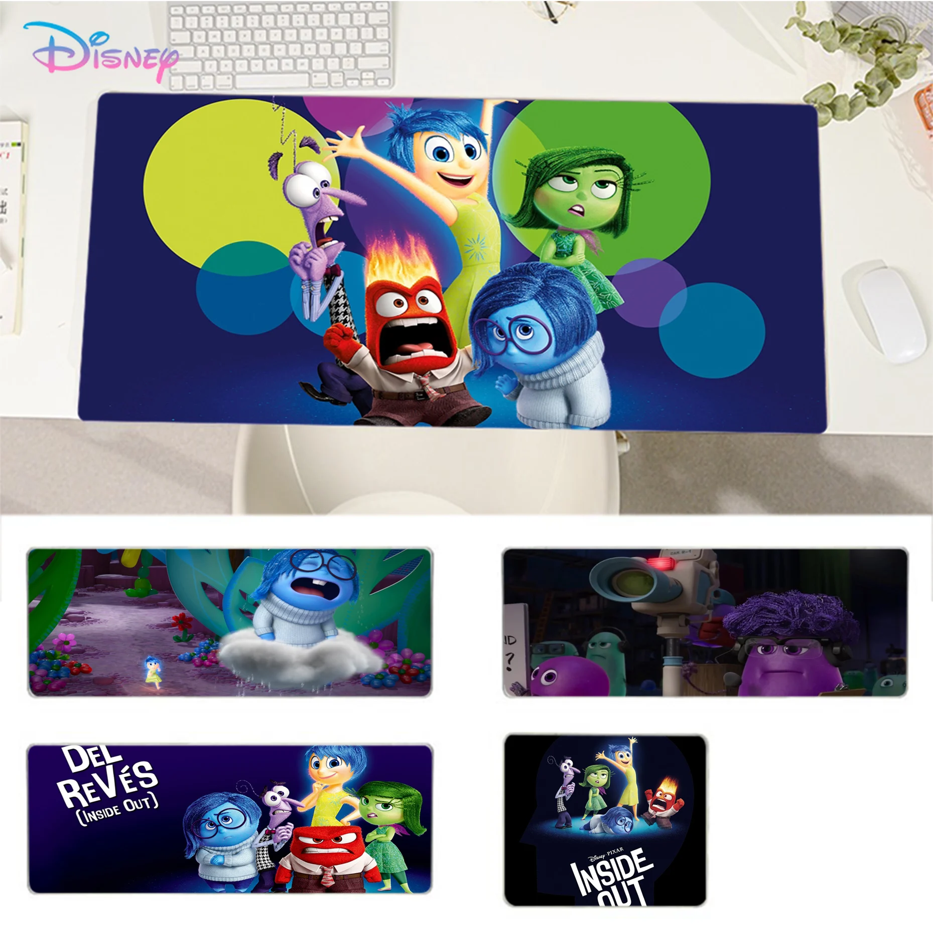 Disney Inside Out Mousepad Beautiful Large Gaming Mousepad L Xl Xxl Gamer Mouse Pad Size Per Game Keyboard Pad Per Gamer