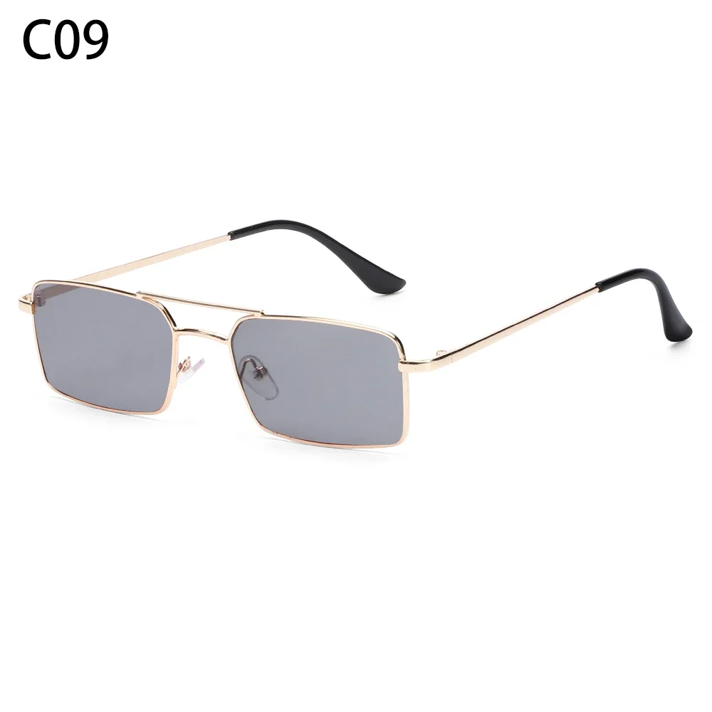 Retro Chic Unisex Polygon Sunglasses with Colorful UV400 Protection