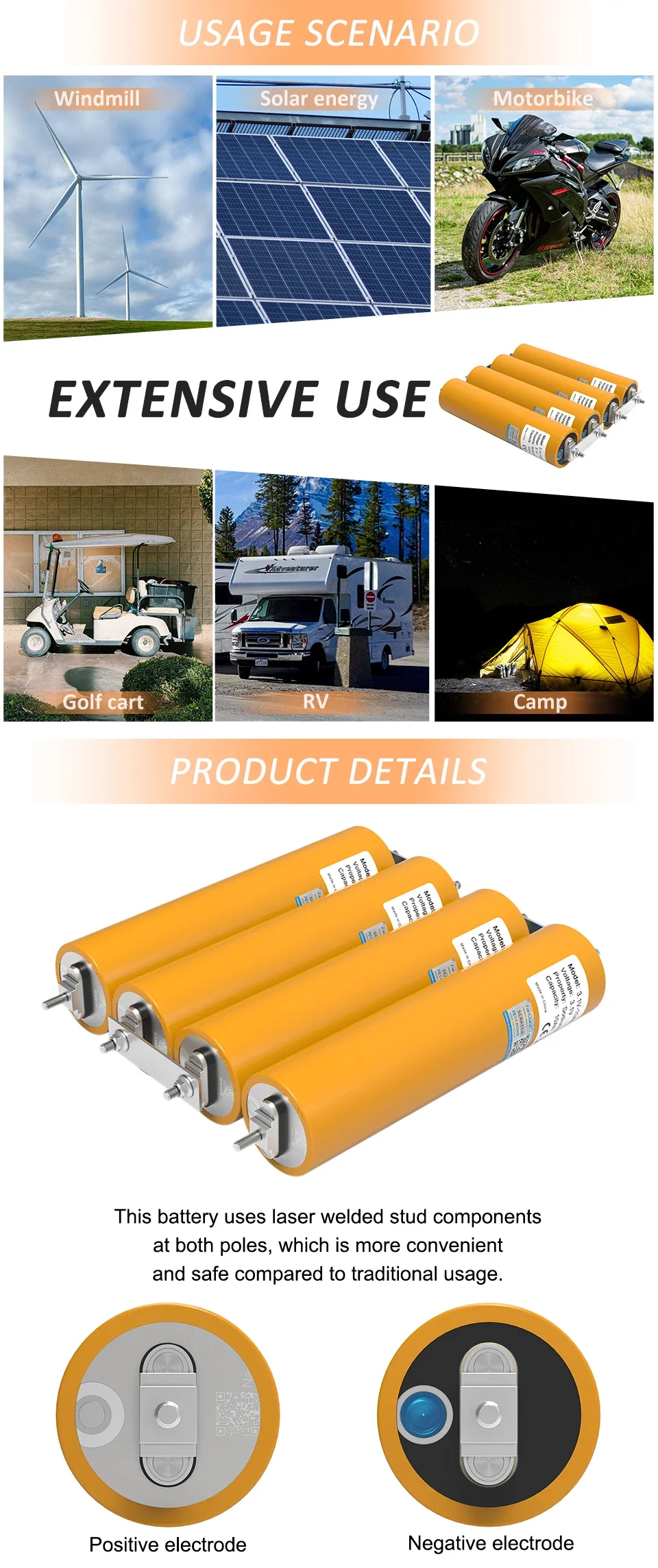 3.1V 10Ah Sodium-Ion battery 20c Resistant to Low,high Temperature DIY 12V 4s In