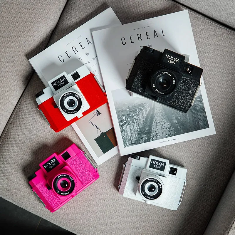 New Holga 120N Retro Point And Shoot Film Camera Lomo Manual Prime