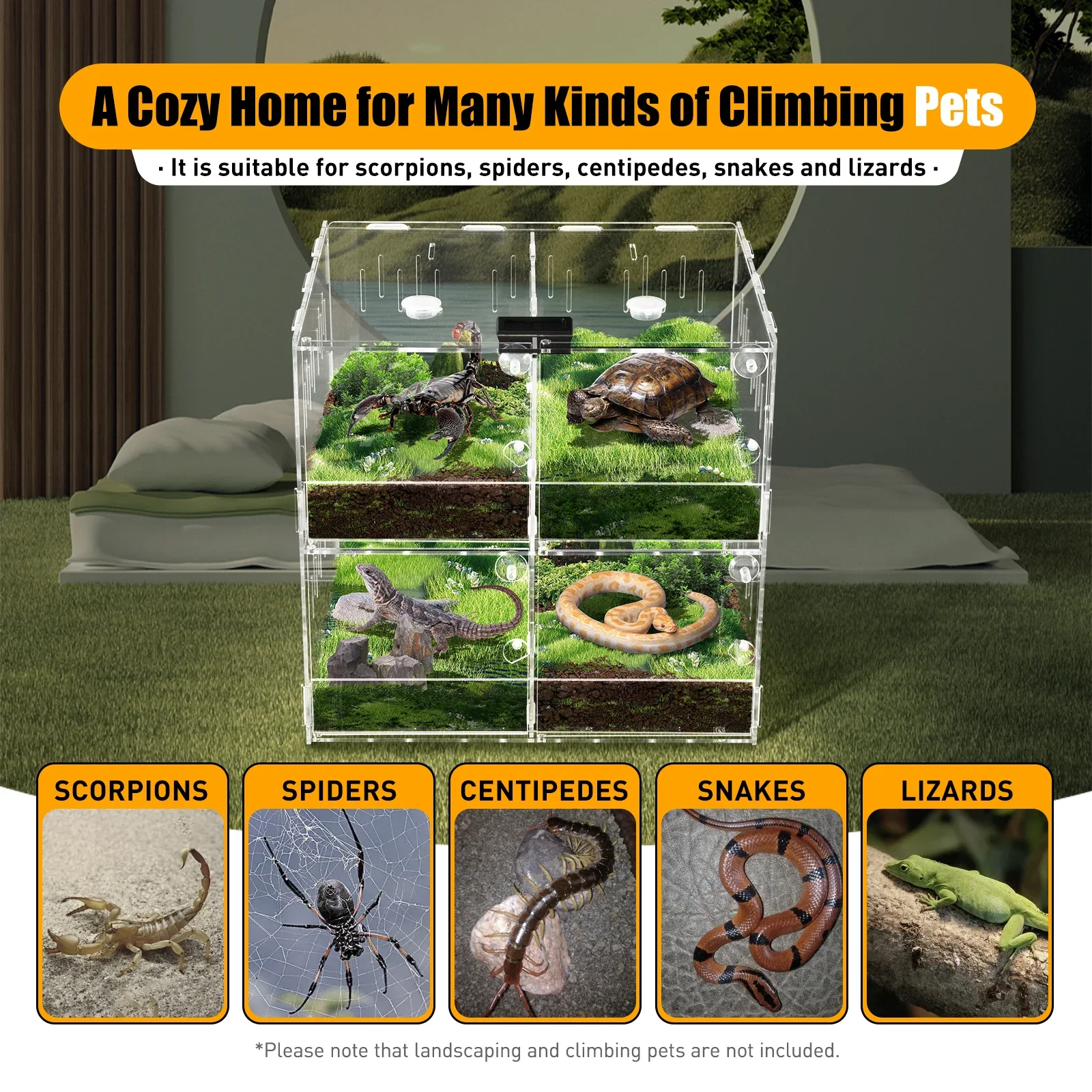 Reptile and Insect Breeding Box/Habitat 5