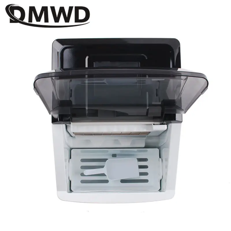 EDTID Commercial Automatic Ice Maker English panel 25kgs/24H Square shape Ice Cube Reservation Ice Making Machine Bar Cafe shop 5