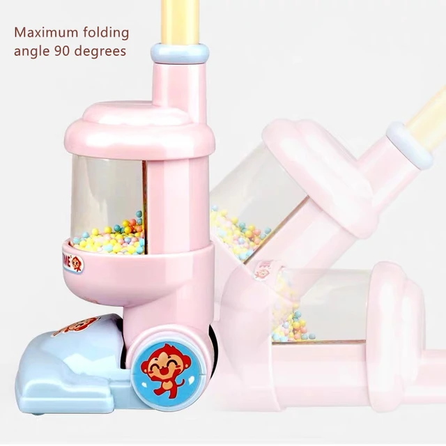 Kids Electric Mini Vacuum Cleaner Simulation Charging Housework Dust Catcher Toy Kids Educational Role Pretend Playing Game 3