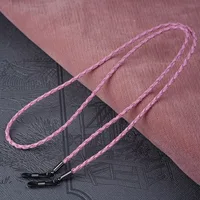 Lunettes en cuir pour hommes et femmes, 1 pièce, chaîne en corde tissée, à lacets, pour Sports de plein air, antidérapantes, accessoire ﻿ (11 couleurs au choix) 6