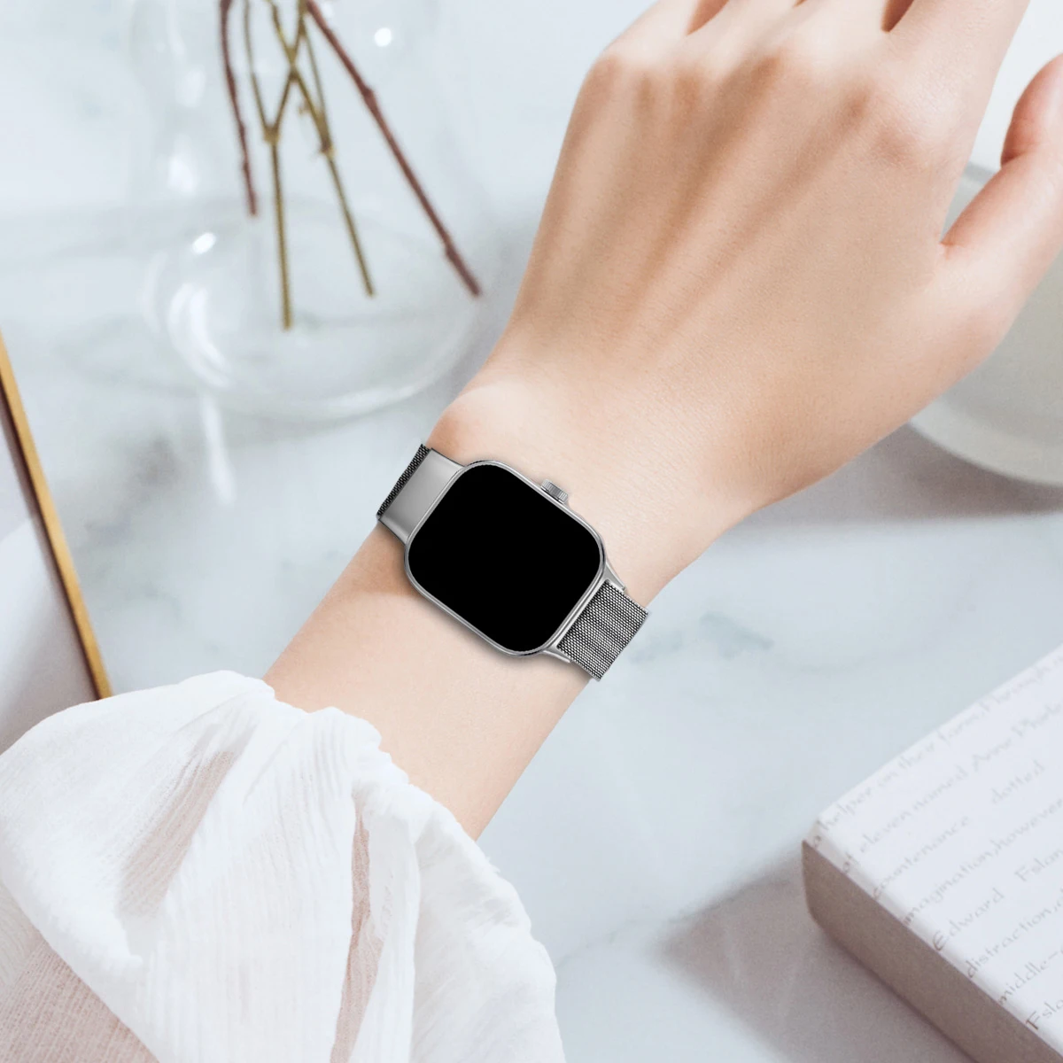 Redmi Watch Smart Watch With Stainless Steel Band Redmi Note