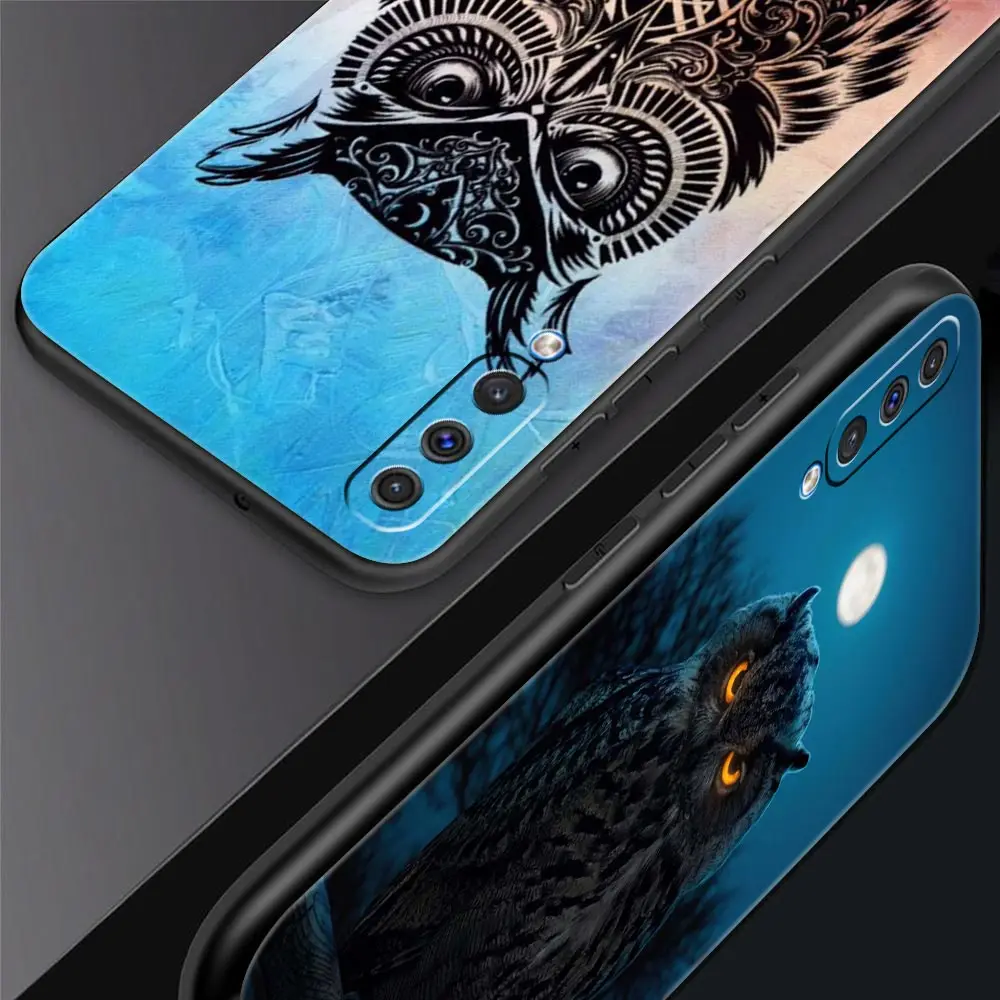 Charming Owl Design Cartoon Phone Case Cover