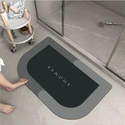 Ultra Absorbent Quick - Dry Non - Slip Bathroom and Kitchen Mat Set - 50CMx80CM (Rounded 01)