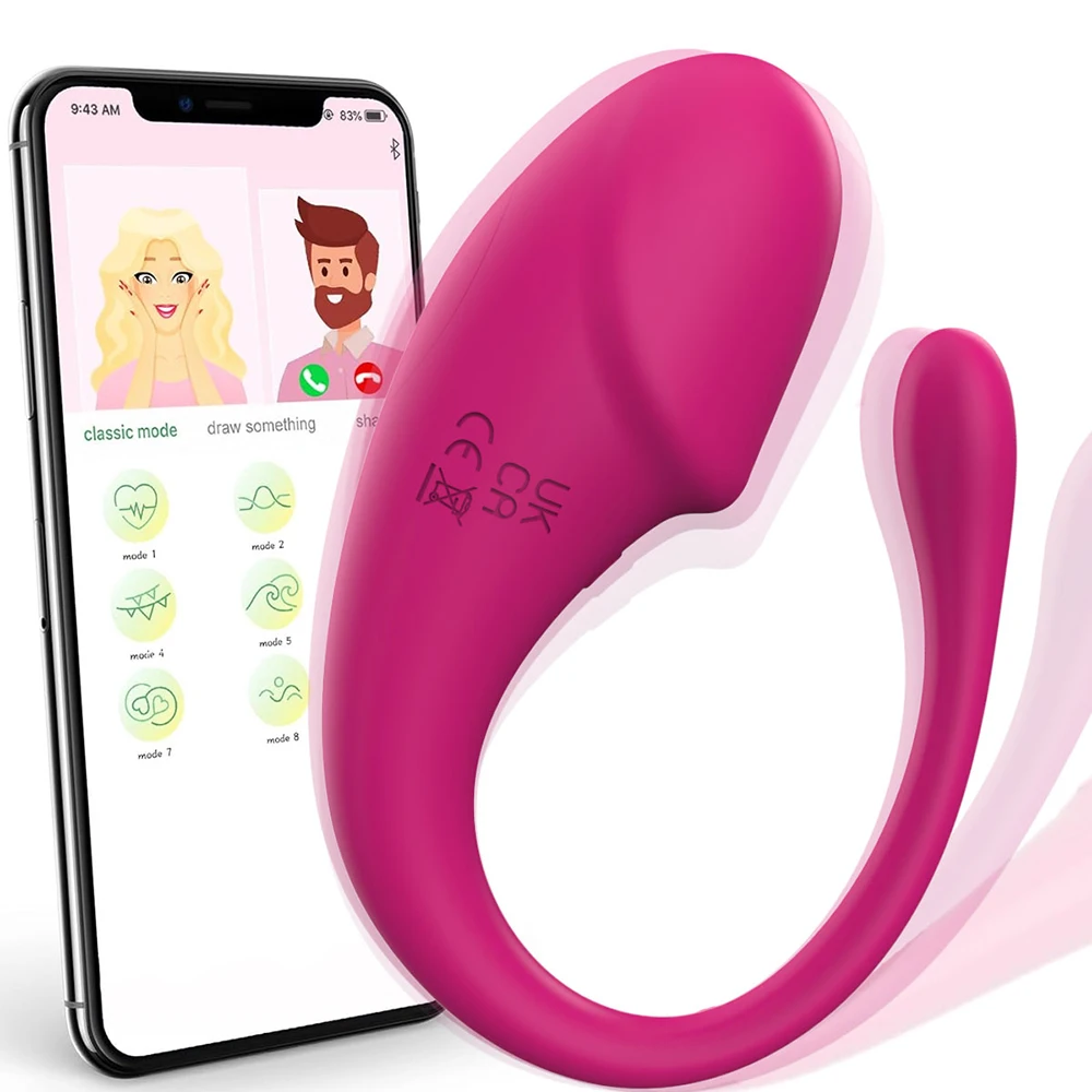 Wireless Bluetooth APP Vibrating Egg for Women Dildo G Spot Massager Wearable Vibrating Egg Female Sex Toys for Adults 18