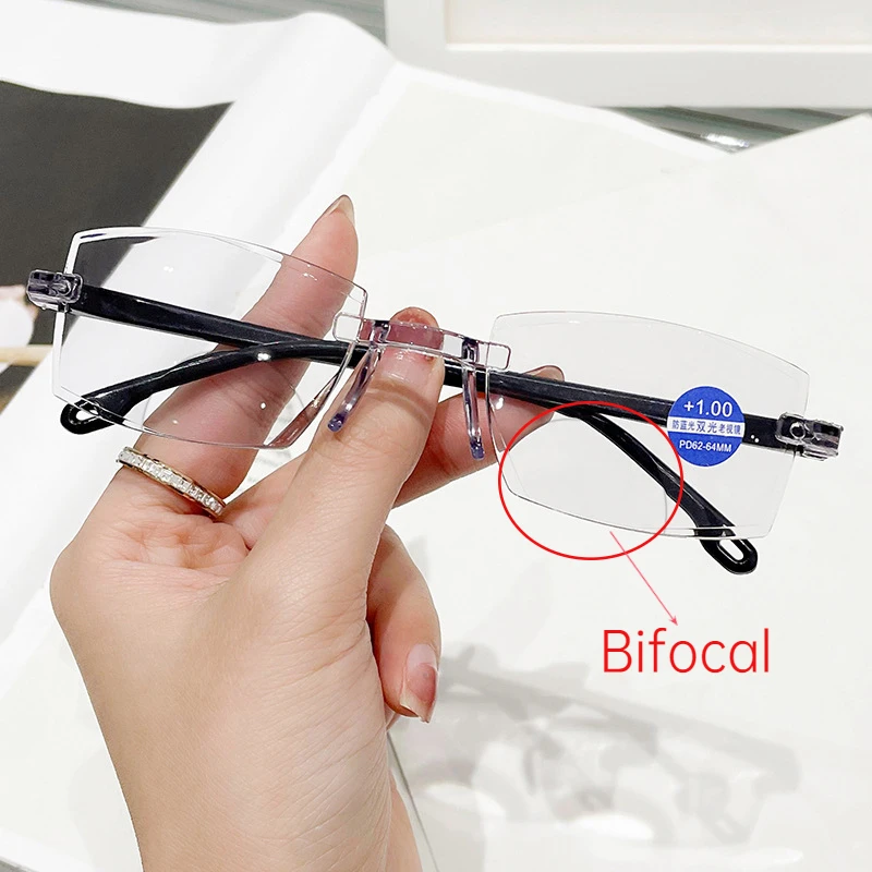 Women Reading Glasses Business Style Presbyopic Glasses Men Ultralight Glasses Anti Blue Light Eyeglasses Reading Glasses Women