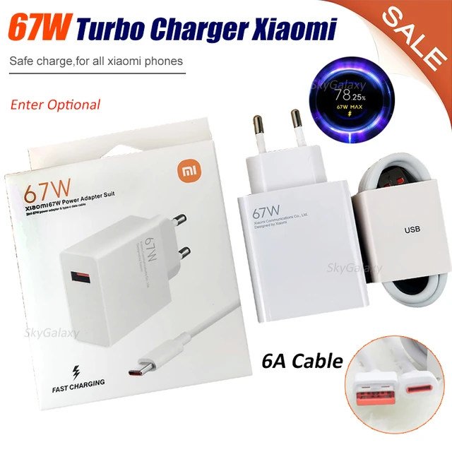 Xiaomi Original 67W Charger EU Turbo Fast Charger 6A Type C Cargador For Xiaomi 12 11 Ultra Pro Redmi Note 11 Pro Pad 5 Poco - Vimarsana News
