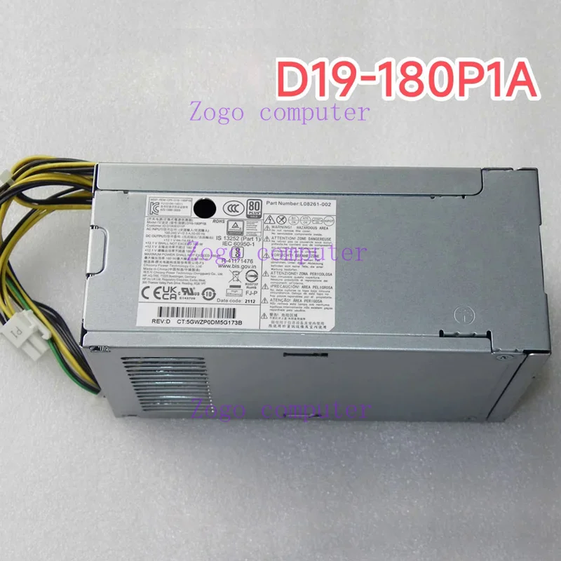 Original New D19-180P1A L70042-002 L08261-004 pch023 PSU 880 watt power supply adapter for HP Pro 480 600 800 G5 G6 G7 Mt