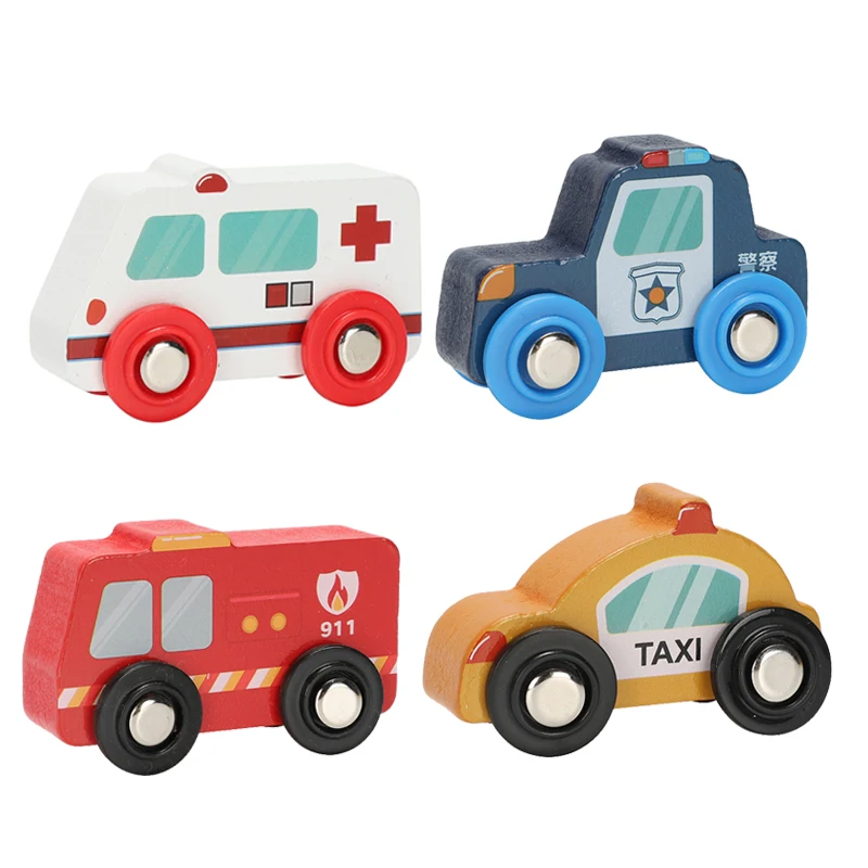 Wood Railway Track Set Expansion Package DIY Building Blocks Accessories Tracks Fit for Biro Wooden Tracks Kids Educational Toys