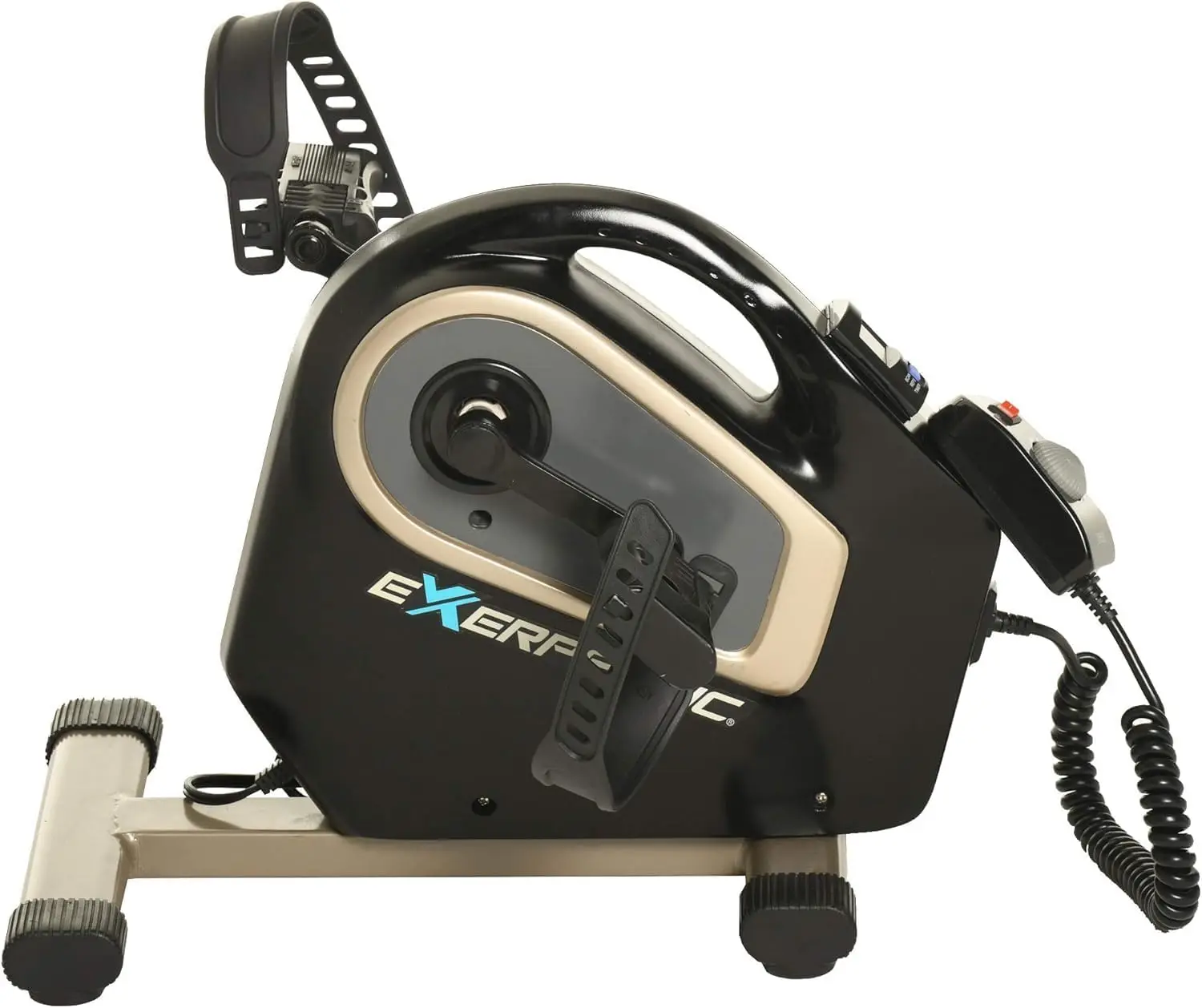 2000M Motorized Under Desk Exercise Bike-Electric Legs and Arms Pedal Exerciser-Fitness Equipment for Home Use
