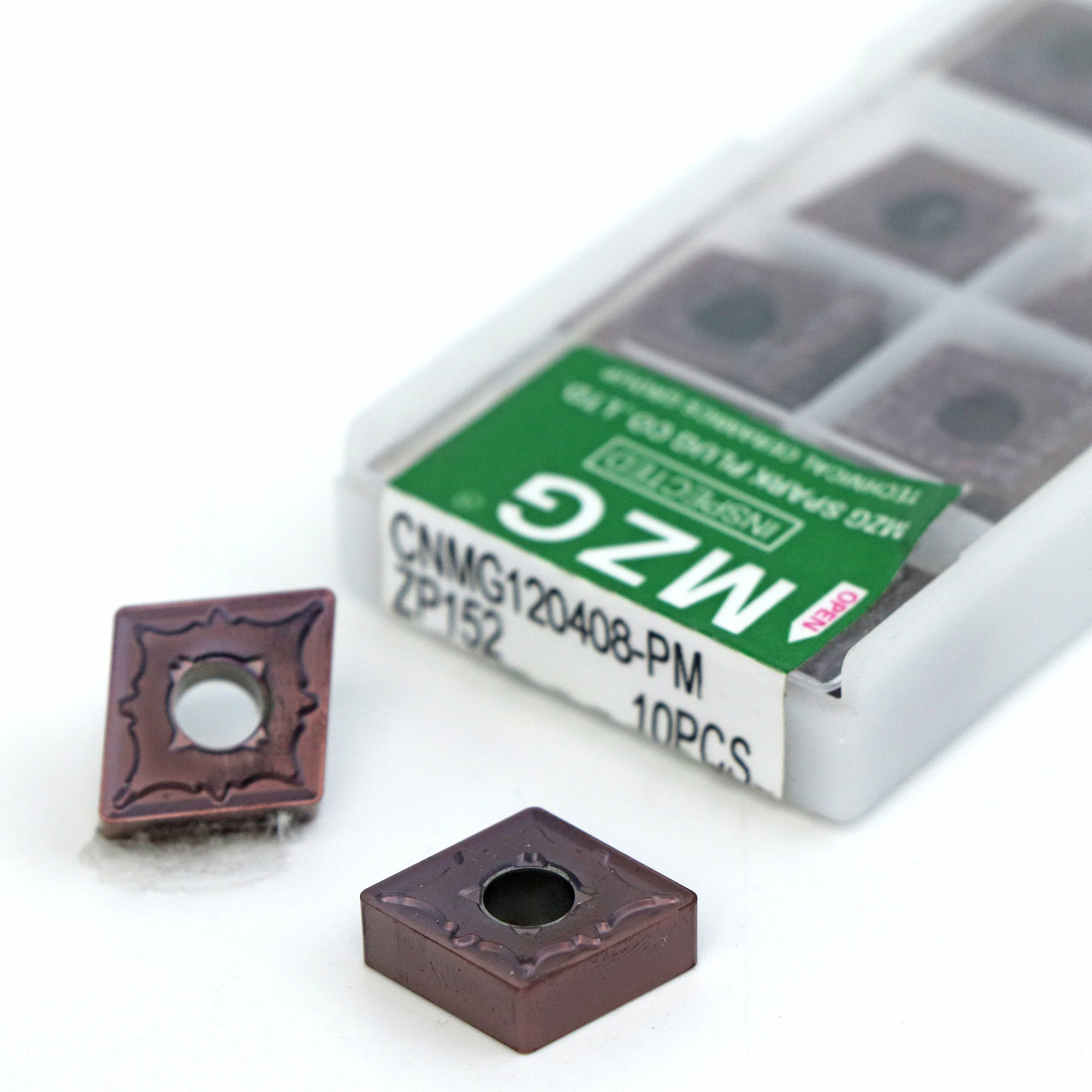 MZG 10pcs CNMG 1204 08 04 MS MM MA ZP152 Boring Turning CNC