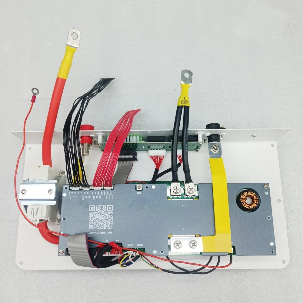 Customization V19 JK BMS Solar Home Energy Storage LiFePO4 Battery Box DIY Kit