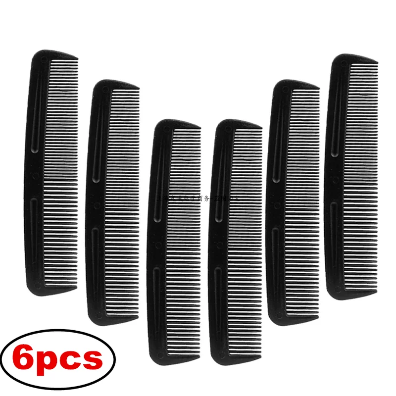 6pcs Hair Stylists Styling Comb Portable Set Hairdresser Barber Comb ...