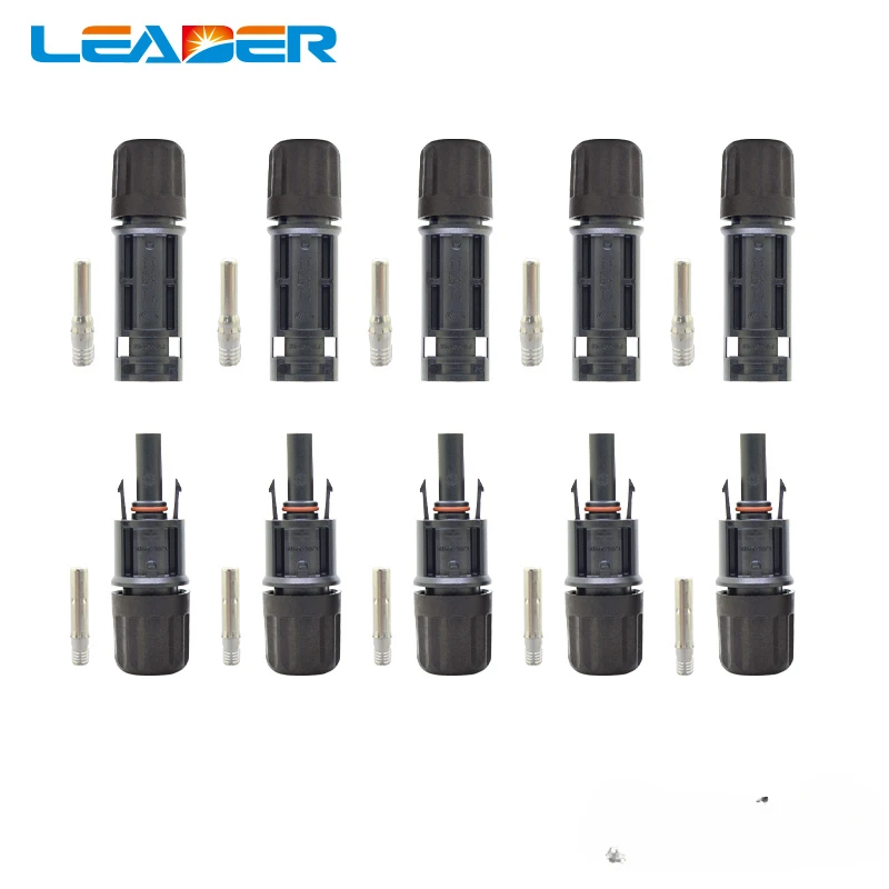 IP68 1500V solar connector Solar Panel   Connectors  Male & Female IP68 connector  PV Connectors male connector 1928403736 terminal plug connectors female 4p connector fuse box 1928403874 1928403966 djb7046y 3 5 21