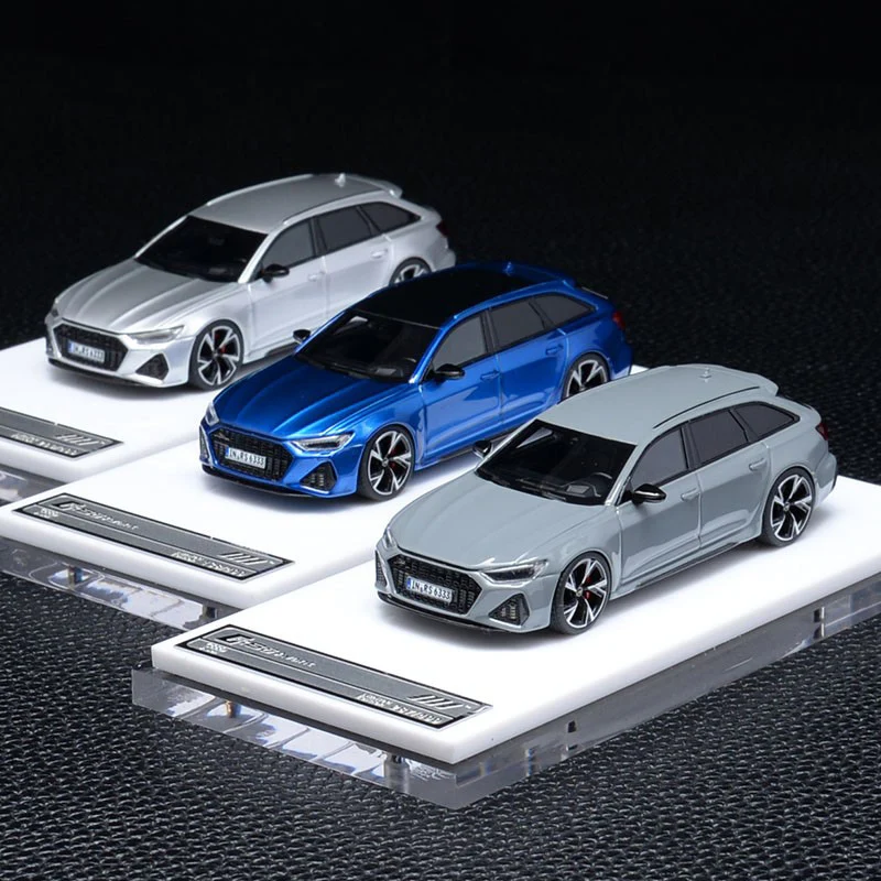 

Модель автомобиля RS6 Avant универсал C8 в масштабе 1:64, Классическая ностальгия, коллекционные игрушки для взрослых, сувенирные подарки, статическое отображение