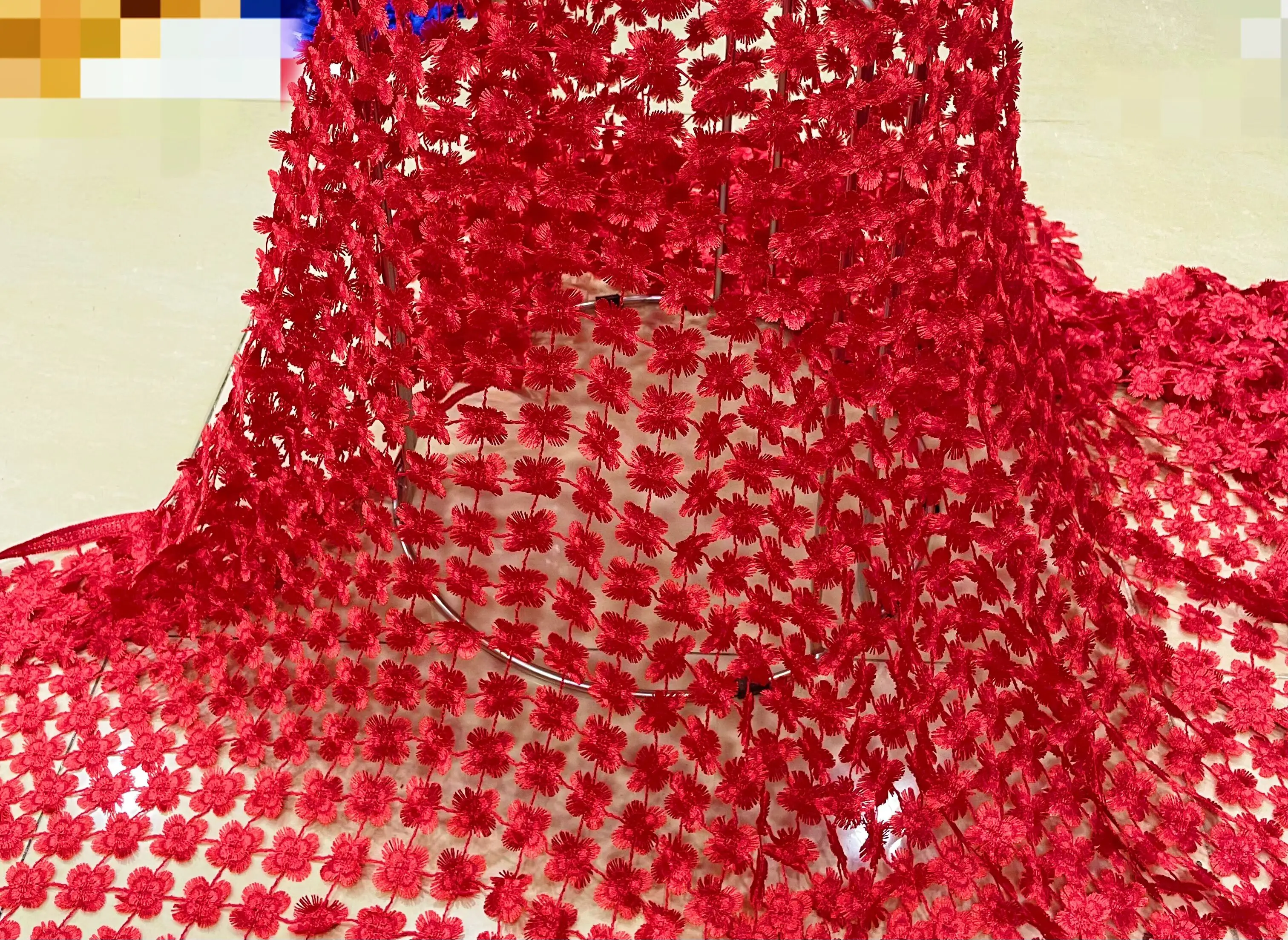 

Приятная на ощупь классическая африканская вышивка, кружевная ткань из гипюра, мягкое нигерийское кружево для празднования в Намибии для любого случая