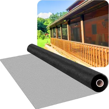 Écran de fenêtre anti-moustiques, découpe DIY, large couverture, anti-moustiques, adapté aux balcons, jardins et plus encore 1