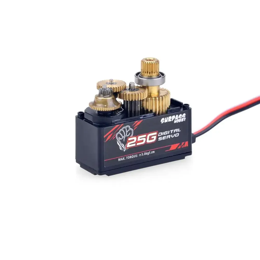 Surpass Hobby Servo Digitale 6g In Micro, Ingranaggi In Plastica Per Aerei RC Ala Fissa - Foto 2