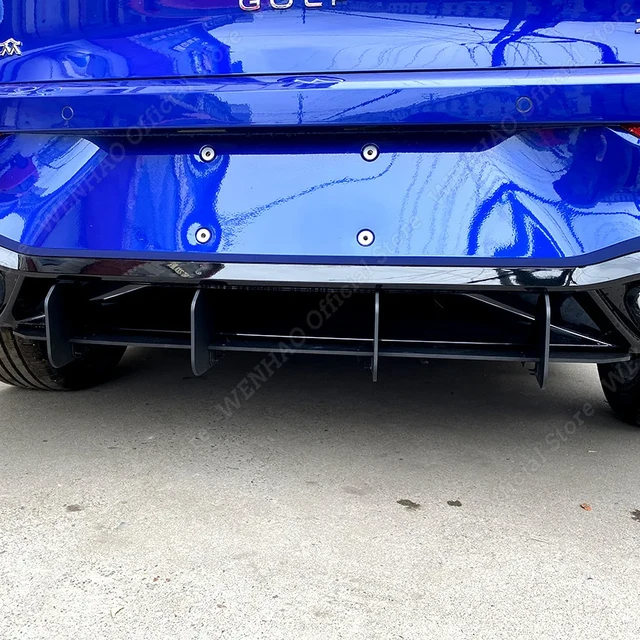 SPOILER SOTTO PARAURTI POSTERIORE IN ABS SPORTIVO DIFFUSORE VW