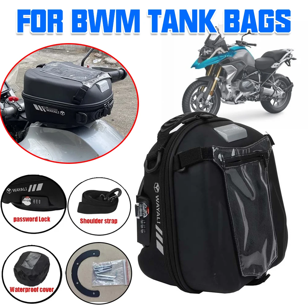 Bolsa de tanque para motocicleta, accesorios para equipaje