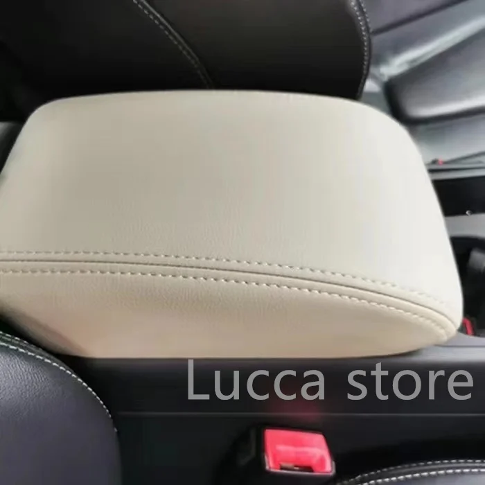 Funda protectora de cuero para reposabrazos central de VW Scirocco GOLF 7 8 6 5 POLO Accesorios Modificación de decoración