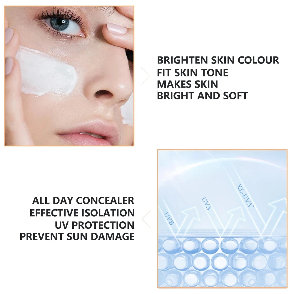 5ml BB Cream Glow Pigment Starter Kit Facial Peptide Niacinamide Foundation Cream Moisturising Concealer Rejuvenation SkinCare 2