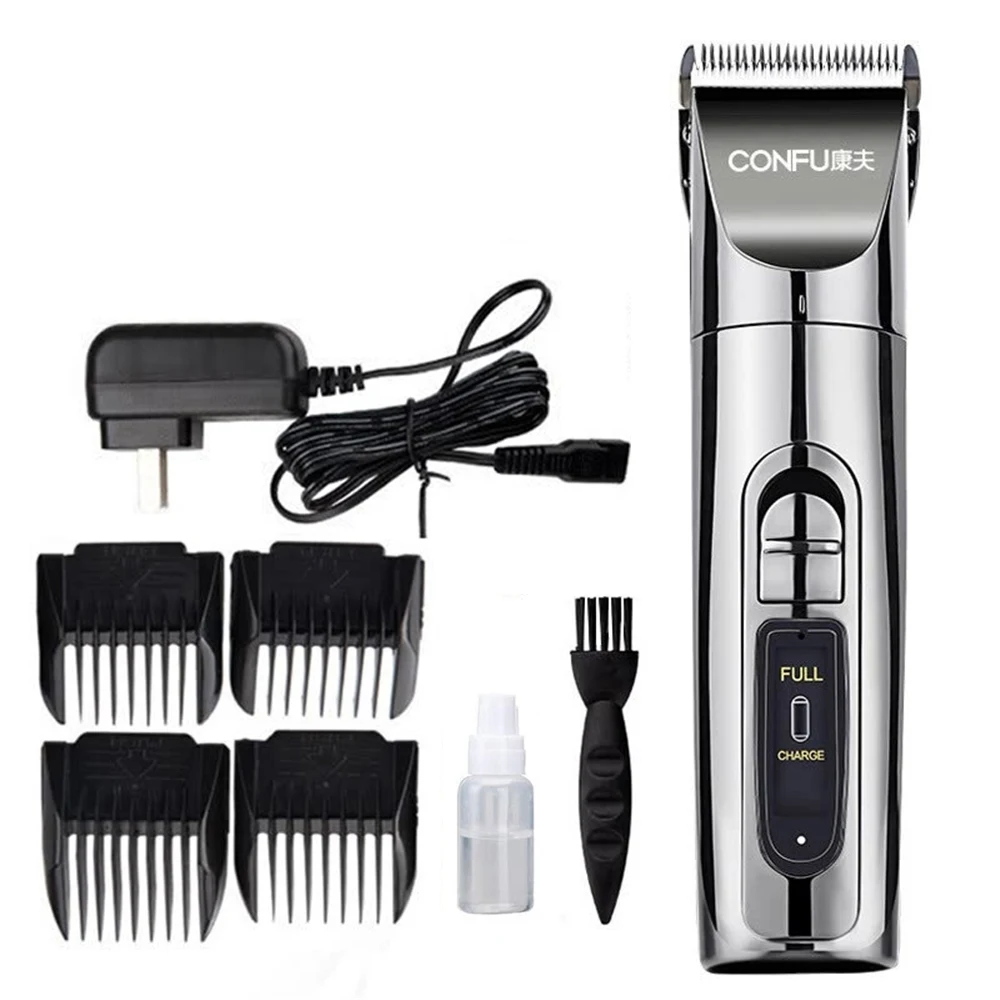 Professional T69 Electric Hair Clipper Titanium Blade Lithium Battery Men's Beard Trimmer Hair Cutting Machine Salon Family Use