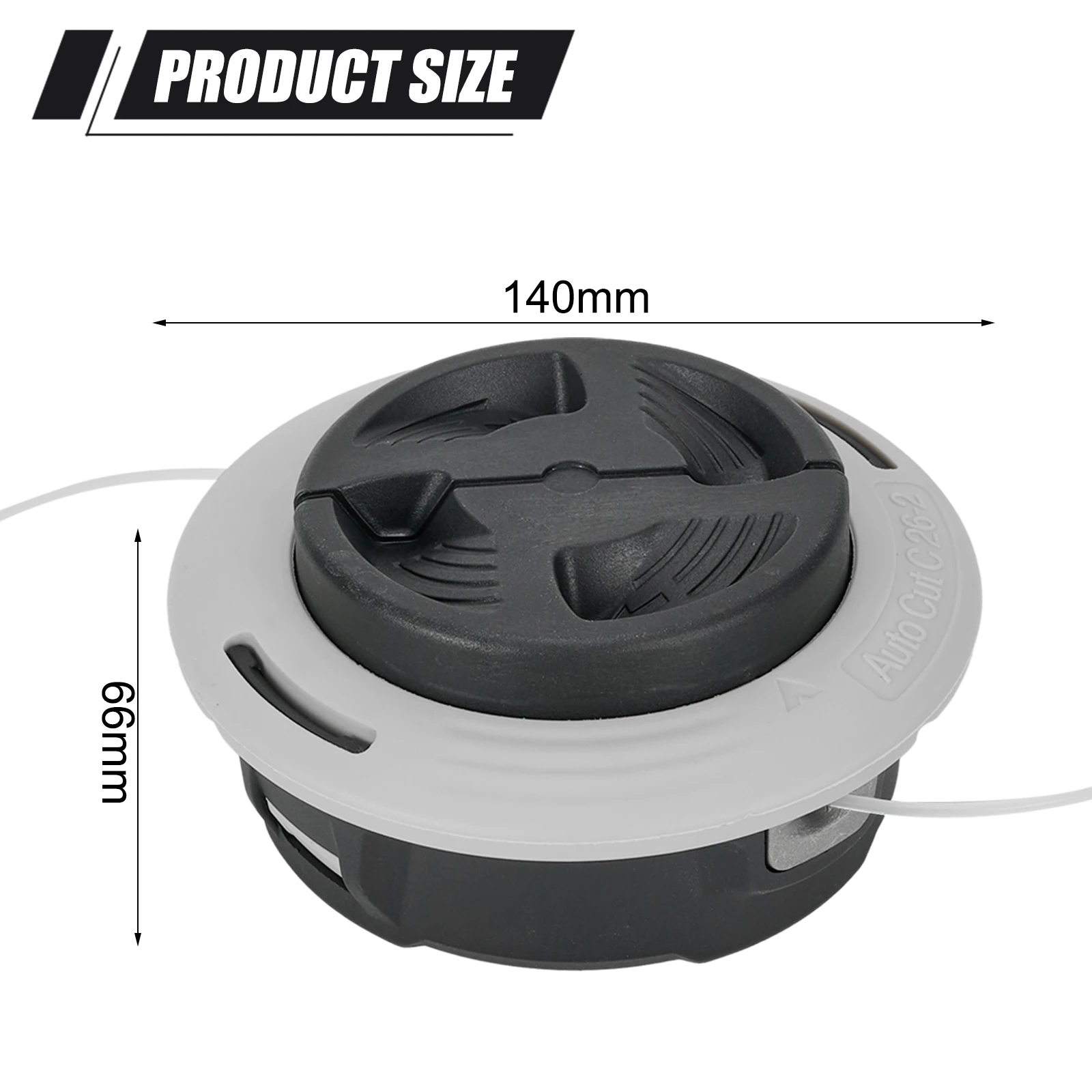 

Запчасти для триммера струны S-timmer, черная прочная головка для Stihl станков для Stihl, Подвижная головка, аксессуары для триммера