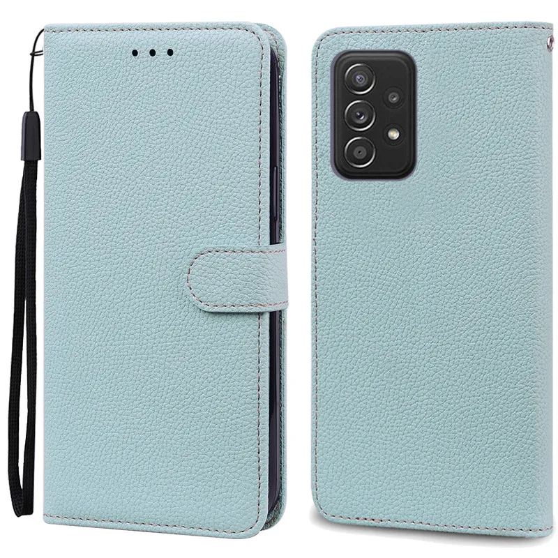 A52 A52S Case For Samsung Galaxy A52 Case Leather Wallet Flip Case For Samsung Galaxy A52s Case 5G Protective Cover Fundas