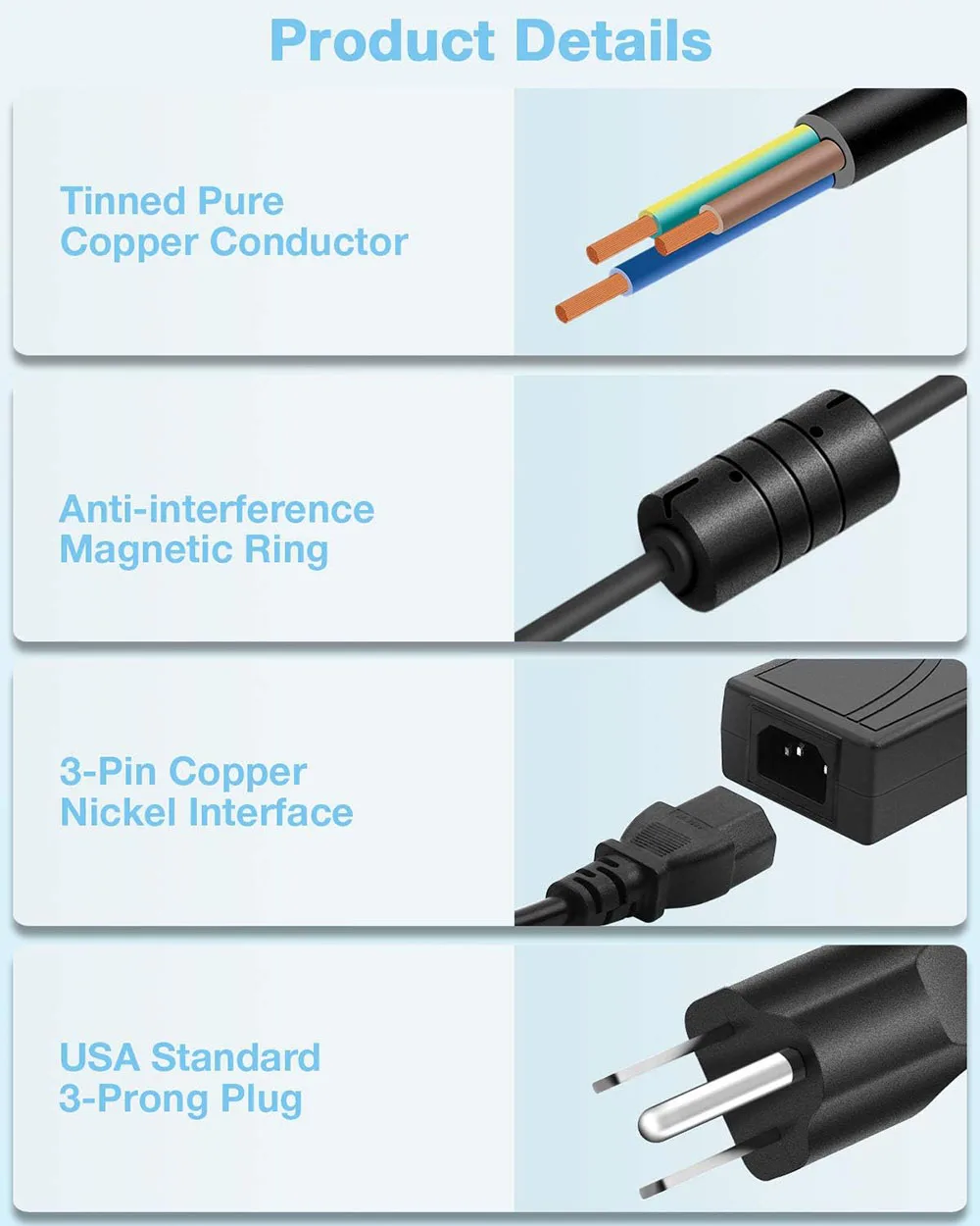     б, 100-240V 50-60Hz AC Է, DC 5V 5A, 25W, 5.5mm x 2.5mm 