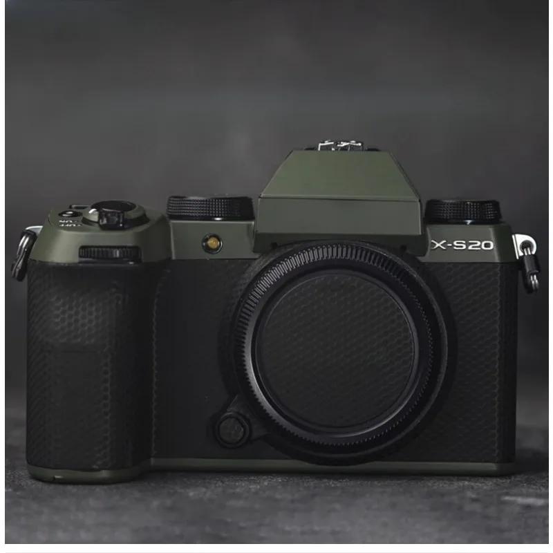 Decal Skin Anti-Scratch Vinyl Wrap Film Camera Body Protective Sticker Protector Coat for Fujifilm FUJI X-S20 XS20