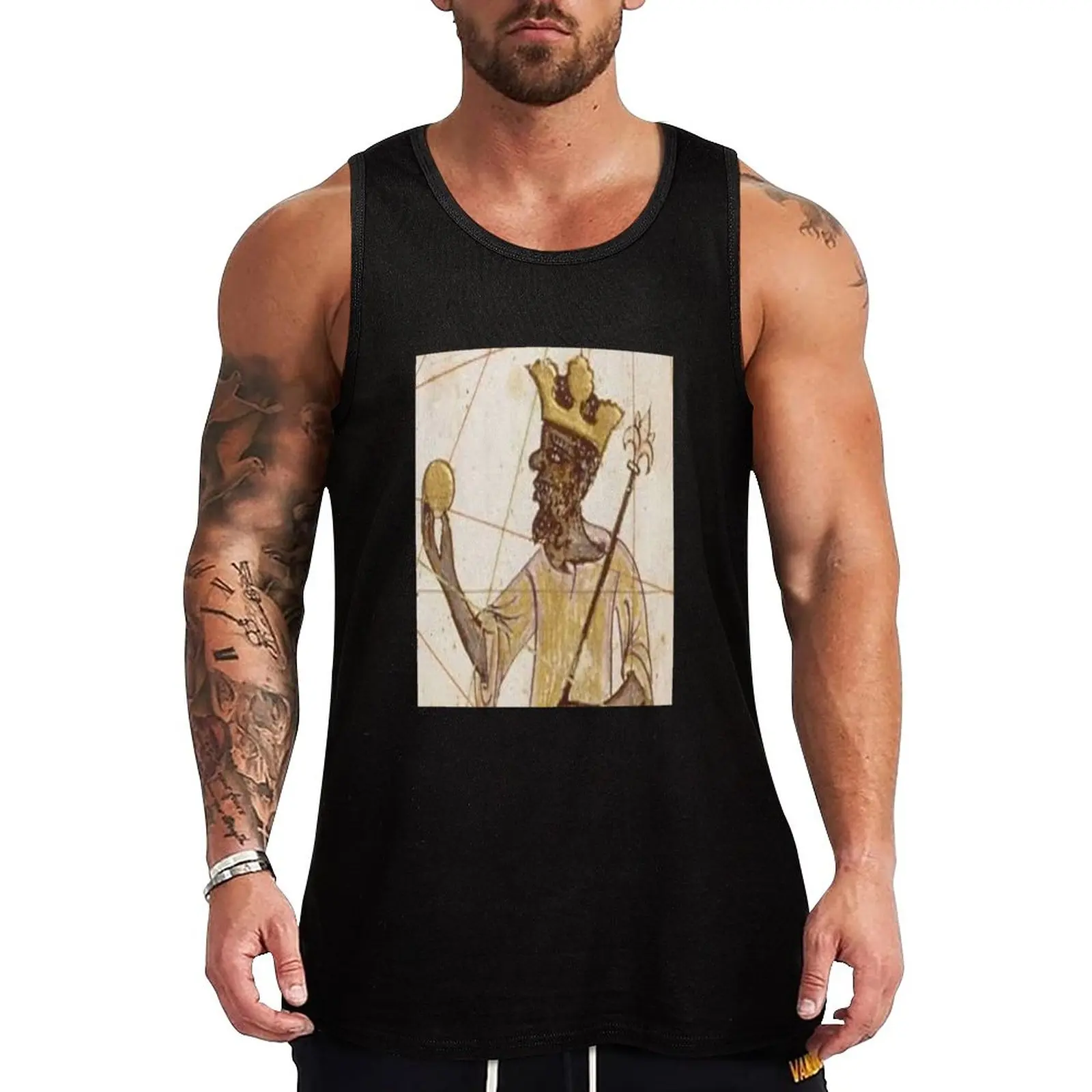 

New Richest man ever Tank Top Gym clothes men gym clothing sports vest summer clothes men 2023