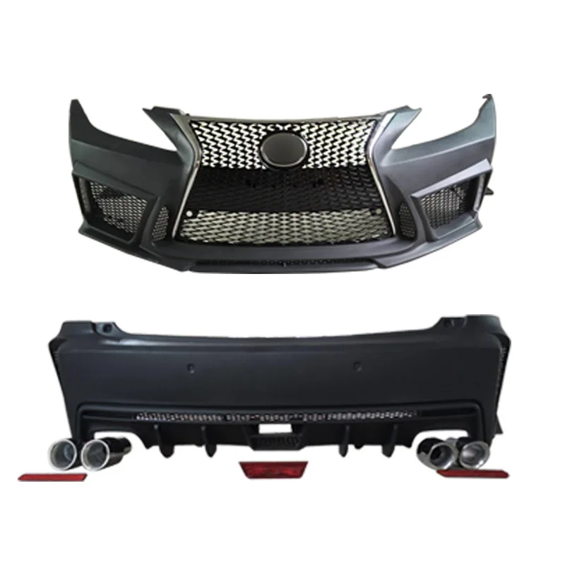 

FULI Auto Body System car bumper for Lexus IS2006-2012 old model is upgraded to new model V style front and rear bumper body kit
