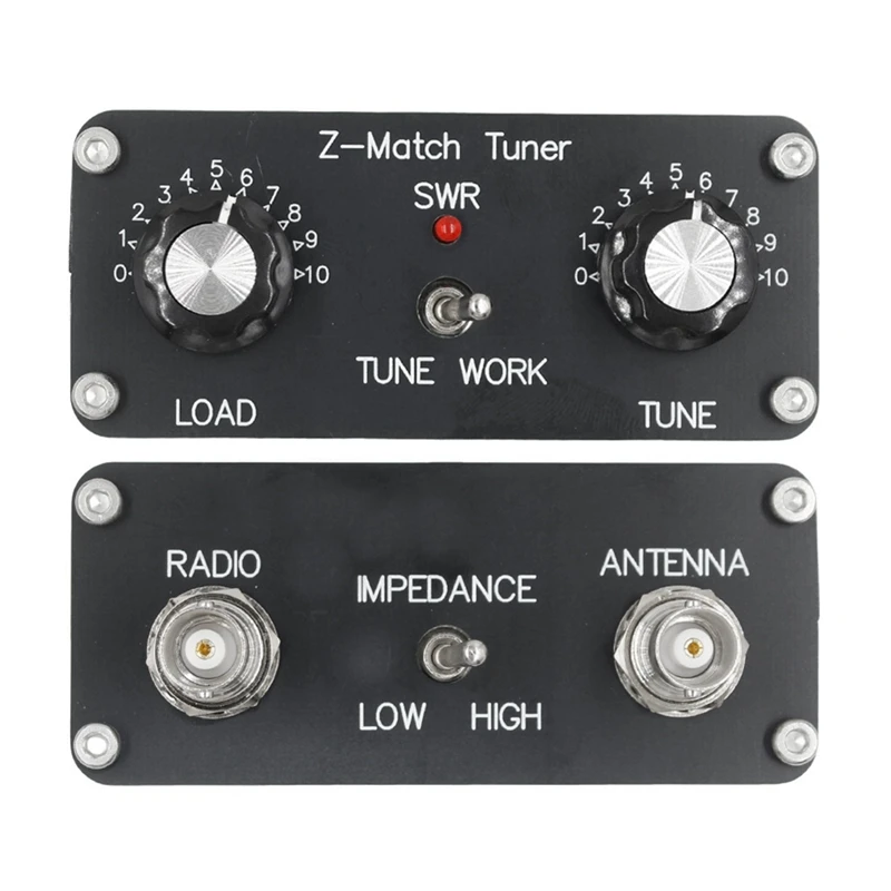QRP Z-Match Manual Tuner Antenna 5W Tuner 3-28 Mhz Antenna HAM