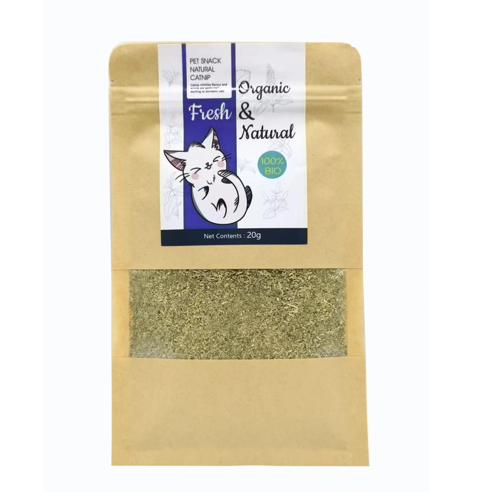 20g Simply Catnip Natural Organic Premium Catnip 20g/bag Catmint Menthol Flavor Can Be Sprinkled on Toys and Catnip Toys - Image 2