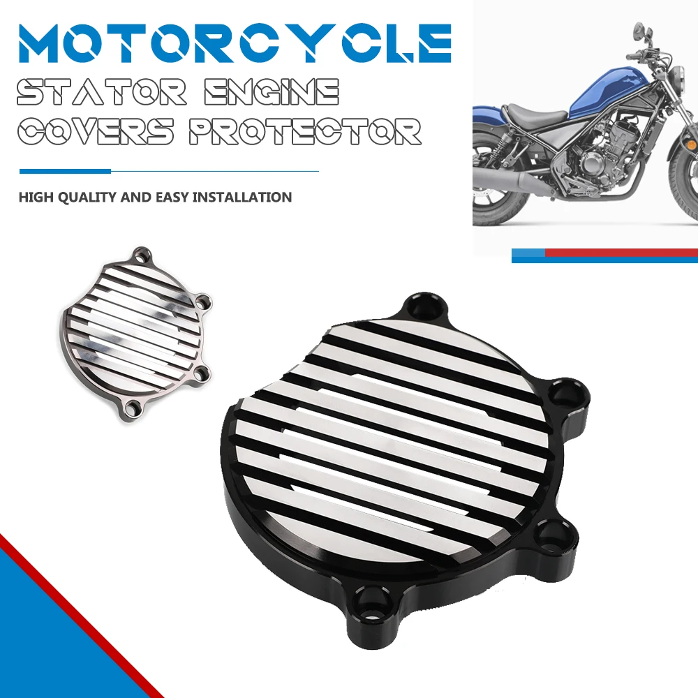 

Motorcycle Accessories Engine Protective Decoration Shaft Cover Guard FOR HONDA CM500 CM300 REBEL 500 300 CB500X CB400X CB400F