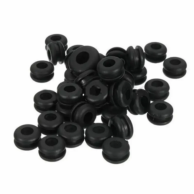 Description Picture 4 of item50pcs/100pcs M3-M20 Rubber Sealing Oil Rings Grommet Gaskets For Protects Wire Cable Hole Protection Rings Shim Washer Hardware