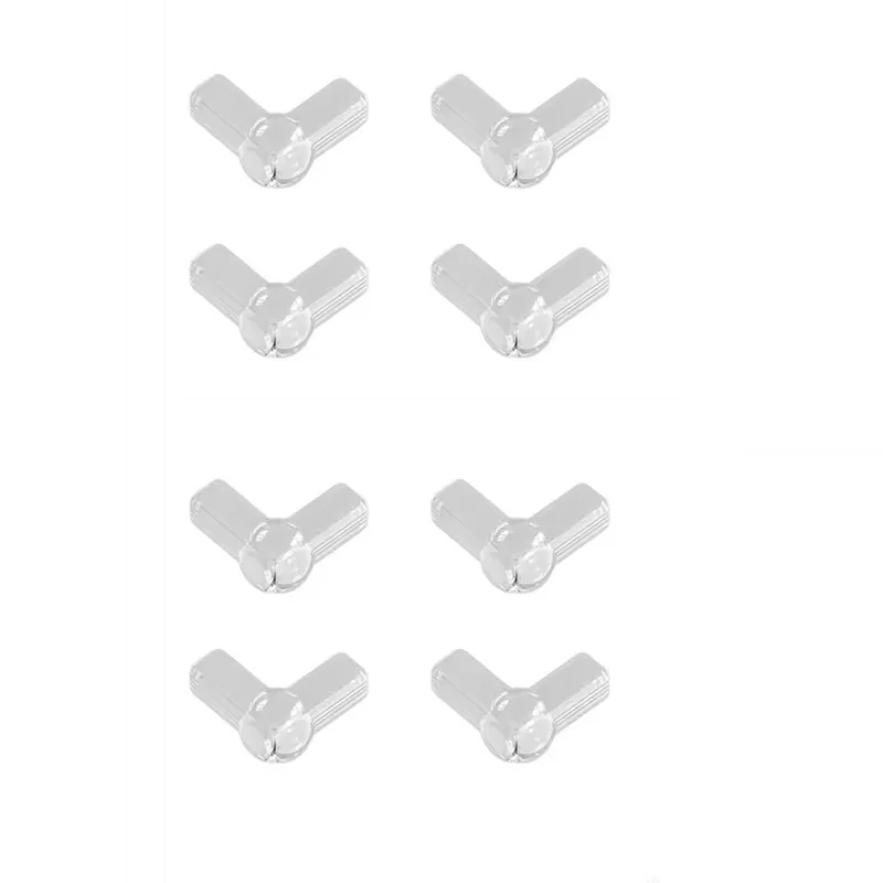 8-Pack Durable Soft Rubber Corner Protectors for Safety and Edge Protection