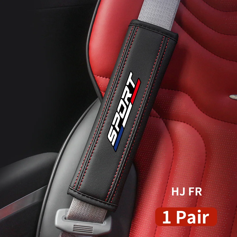 Tri Farben Sport Auto Sicherheitsgurt Abdeckung Schulter Schutz Sicherheitsgurte Pads Für Renault Captur Megane Duster Logan Clio Koleos – Detail 7
