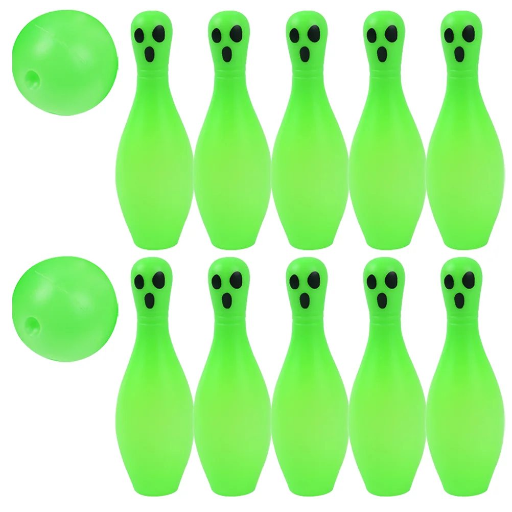 

Детские игрушки для занятий спортом в помещении Светящиеся в темноте Боулинг большие игры шары на Хэллоуин лужайка