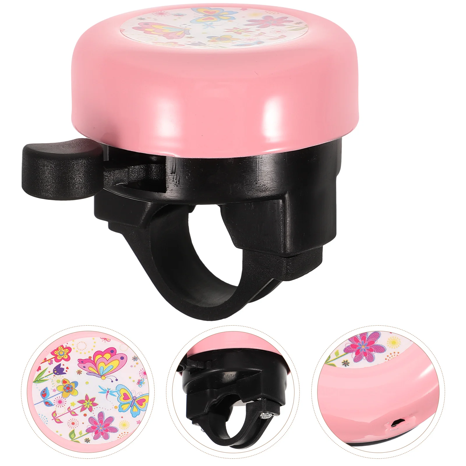 

Children's Bicycle Bell Pink Butterfly Style Cartoon The Bike for Young Toddler