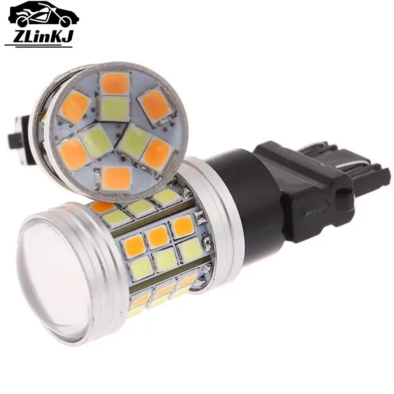 12V DC 5W Led  DRL 3157-2835-45SMD Led ڵ ,  ÷ T25 3157 LED  õ, 2 